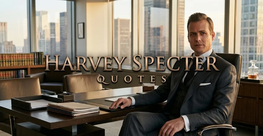 Harvey Specter Quotes: The Best Sharp Lessons on Confidence, Success, Loyalty, Leadership, Ambition, and Winning in Life
